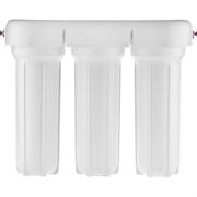 Трехступенчатый фильтр под мойку для жесткой воды Гейзер Био 321