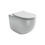 Напольный пристенный унитаз-соло Ceramicanova METROPOL Rimless