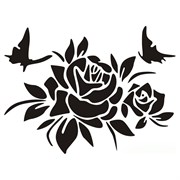 Виниловый трафарет STMDECOR Идилия