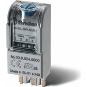 Модуль-реле времени для использование совместно с реле FINDER 863000240000