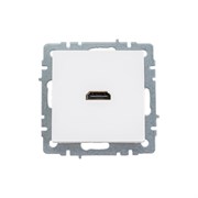 Hdmi-розетка IEK Brite рhdmi-0-брб