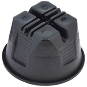 Держатель круглого проводника для плоской кровли IEK ZDP80-70-6-08
