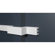 Ударопрочный влагостойкий стеновой молдинг под покраску Decor-Dizayn DD612