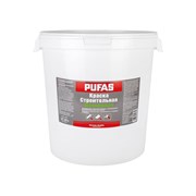 Моющаяся краска Pufas СТРОИТЕЛЬНАЯ мороз. (40кг)