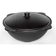 Чугунный узбекский казан Davr Metall казан10(плоск)