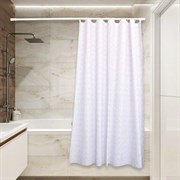 Штора для ванной Сантис peva pv-126 (сиреневые брызги) 75 gsm 180x180 см