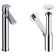 Высокий смеситель для накладной раковины Wellsee ICON! for life