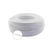 Монтажный провод ПРОВОДНИК мгшв 1x1 мм2 белый, 5м