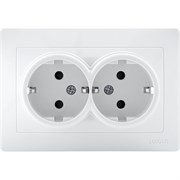 Двойная розетка Luxar Novo