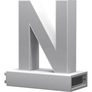 Светодиодная буква ABCMIX N