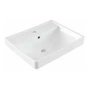 Накладная керамическая раковина Aquanet Ирис