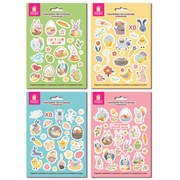 Наклейки пасхальные для яиц 21x14,8см, "Светлая Пасха", ассорти, ЗОЛОТАЯ СКАЗКА, 592654