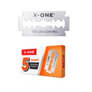 Сменные лезвия из нержавеющей стали для безопасных бритв, 5 штук, Х-ONE, 700038