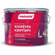 Акриловый лак для камня PARADE L40 Камень & Кирпич