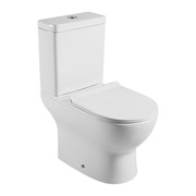 Безободковый унитаз-компакт Agger AT03000