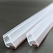 Магнитный уплотнительный профиль для стекла 8мм SERVICE PLUS PVH04-905KW8