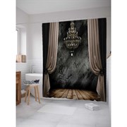 Шторка-занавеска для ванной JoyArty Темная комната
