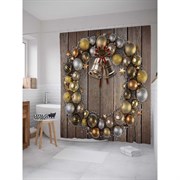 Штора-занавеска для ванной JoyArty Силовая штанга