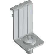 Вертикальный балочный зажим УМС 1-5 мм с отгибом и винтом М6х10