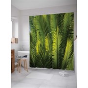 Шторка-занавеска для ванной JoyArty Стена из папоротника