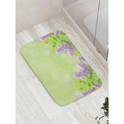Противоскользящий коврик для ванной, сауны, бассейна JoyArty Мысли под сиренью