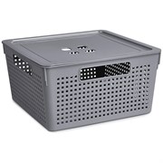 Квадратная коробка для хранения Violet Лофт