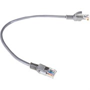 Патч-корд ExeGate UTP-RJ45-RJ45-5e-0,3M-GY