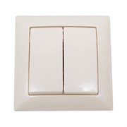 Двухклавишный выключатель Кунцево-Электро СЕЛЕНА С510-379