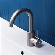 Поворотный смеситель для умывальника Dorff Logic