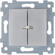 Двухклавишного механизм выключателя Кунцево-Электро мария