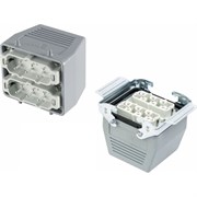 Прямоугольный промышленный разъем Mete Enerji H12HSB-B2M-B2ZF