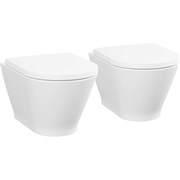 Подвесной безободковый унитаз Lavinia Boho Elegant Rimless