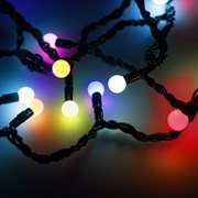 Светодиодная гирлянда Ardecoled ARD-BALL-CLASSIC-D13-10000-BLACK-100LED RGB