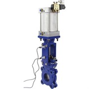 Шиберная задвижка DN.ru GGG40-SS304-EPDM-2W-DA