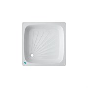 Квадратный стальной эмалированный поддон Laguna 0203.002С1