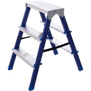 Стальная двухсторонняя стремянка STAIRS ЛАЙТ 03 ступени