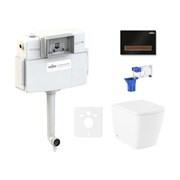 Приставной унитаз Lavinia Boho Aveo Rimless