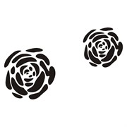 Виниловый трафарет STMDECOR Чайная роза