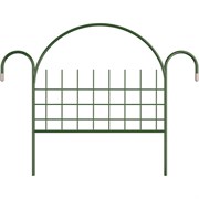 Металический забор декорированный Комплект-Агро Сетка ( Д- 3,75 м, В- 0,68 м ) (5 секций)