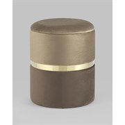 Пуф Стул Груп Кэрри с ящиком, велюр коричневый