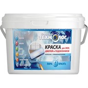 Латексная краска для окон, дверей, подоконников Новбытхим 1098