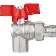 Латунный угловой шаровой кран DOUBLE-LIN LL1516 (1/2")