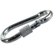 Карабин с фиксатором Саморезик DIN5299D-7х70-5