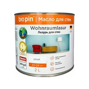 Лазурь для стен BIO PIN 2151 Wohnraumlasur weis