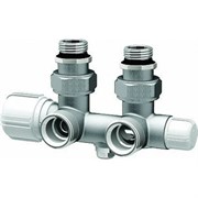 Набор узел с термостатом и запорными клапанами FAR FT 1487 3412