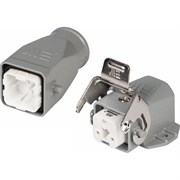 Прямоугольный промышленный разъем Mete Enerji H3A-BM-GF