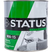 Масляная краска по металлу дереву бетону Радугамалер МА-15 STATUS