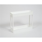 Узкая двухярусная этажерка Violet 760206