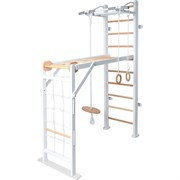 ДСК Perfetto Sport Scala in legno 2 bianco-naturale