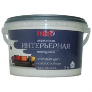 Интерьерная моющаяся акриловая краска Palizh №317
